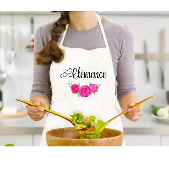 Tablier de cuisine personnalisable à votre choix (pour femme ou homme) - Le  chef