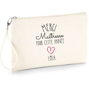 ¡Estuche grande personalizado con cremallera! Envío rápido, Disponible para Ama, Atsem, Avs, Niñera, Abuelita, Mamá, Madrina, Tata, Tía,...