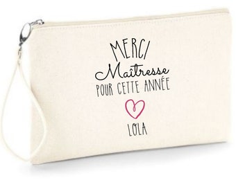 Large Custom Zipped Pouch! Fast shipping, Available for Mistress, Atsem, Avs, Nanny, Granny, Mom, Godmother, Tata, Aunt,...