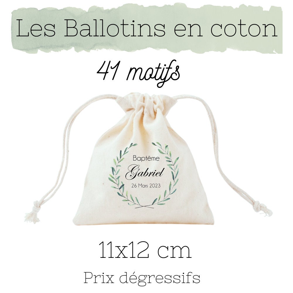 Le Sac en coton A-qui-Pocket® personnalisable made in France - A-qui-S