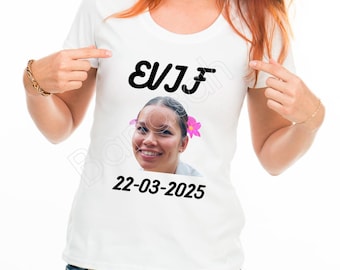 Personalized cotton t-shirt for bachelorette parties & future brides! Team Bride witness wedding gift Witness Future Bride