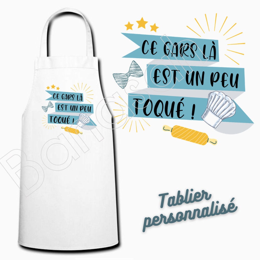 Tablier de Cuisine Humoristique - Ceux qui mangent sans grossir