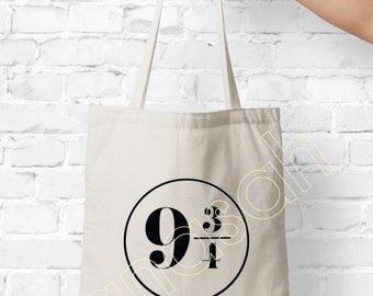 Tote bag "Magician 9 3/4" shopping bag, Ideal as a practical and original gift