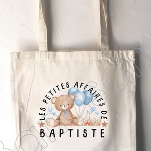 Personalisierte Tragetasche für Kinder, Schultasche, Canvas-Tragetasche, Kuscheltiertasche, Tasche für Kinderkleidung, Kindergarten-Tragetasche