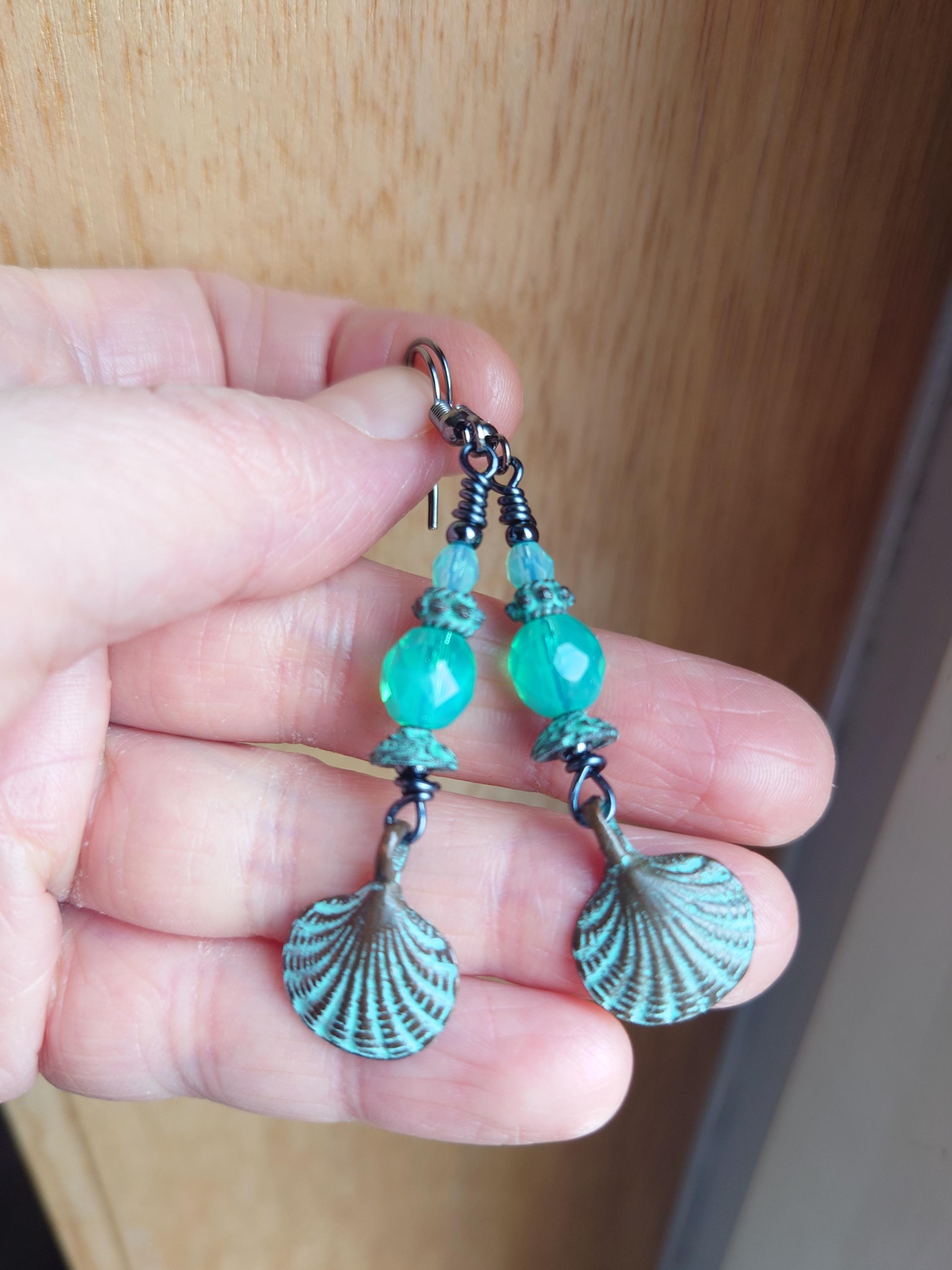 Orecchini a forma di medusa - Argento sterling - Regalo per gli amanti dell'oceano - Italia
