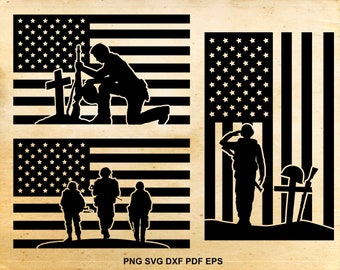 Patriotic design svg, American flag, 4th of july clipart, Memorial svg, Iron on designs, Military svg, Files for Cricut and Silhouette