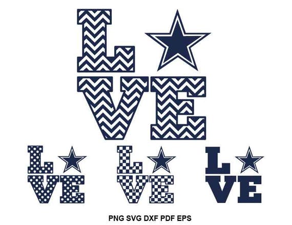 Download Dallas Cowboys svg file Texas svg files Cowboys heart svg ...