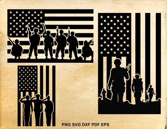 Download 4th Of July Tshirt Svg Patriotic Svg Fallen Soldier American Flag Svg Iron On Designs Military