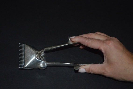 Manual Beard Clipper Hand Hair Clipper Barbershop Decor Etsy