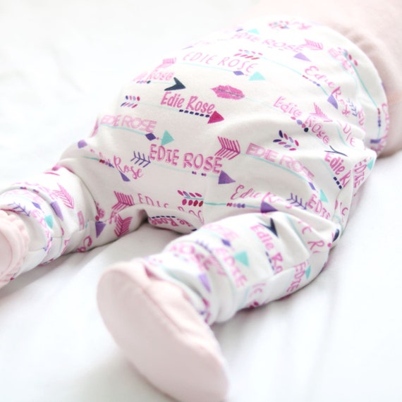 personalised baby leggings