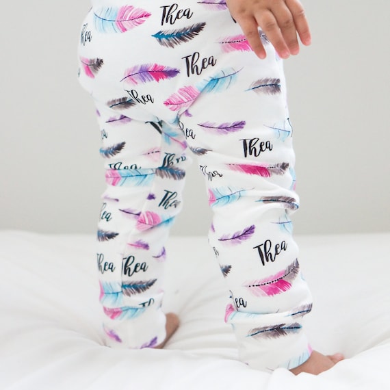 personalised baby leggings