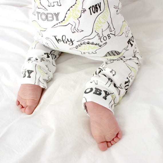 personalised baby leggings