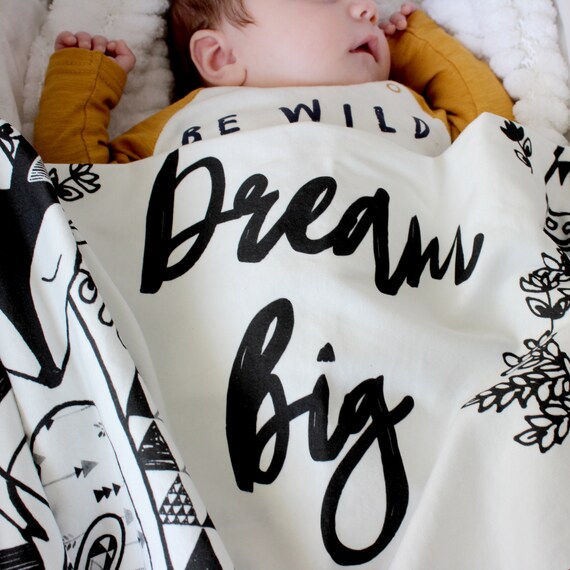 personalised baby swaddle wrap