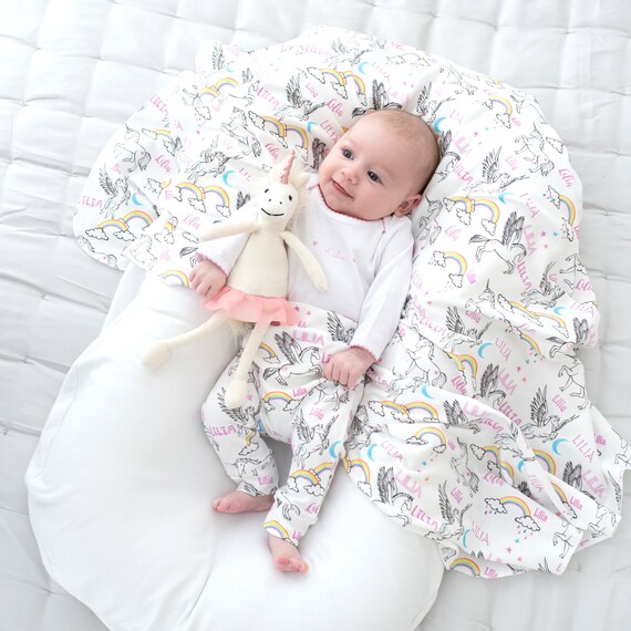 unicorn baby swaddle