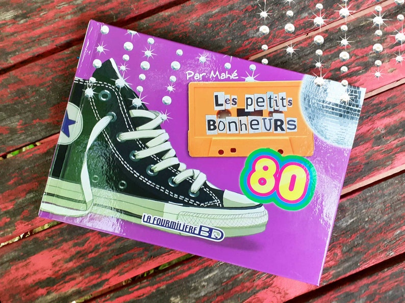BOOK Les petits bonheurs 80 Comic strip for all about the little happiness of the 80s image 1