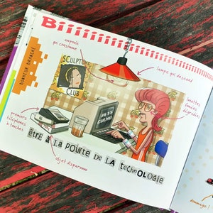 BOOK Les petits bonheurs 80 Comic strip for all about the little happiness of the 80s image 4