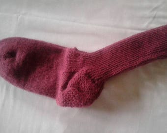 Burgundy slippers for women size 39