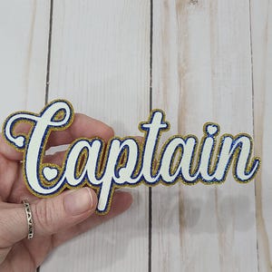 Custom name / heart word glitter cutout for Homecoming Mum centerpiece, scrapbook diecut