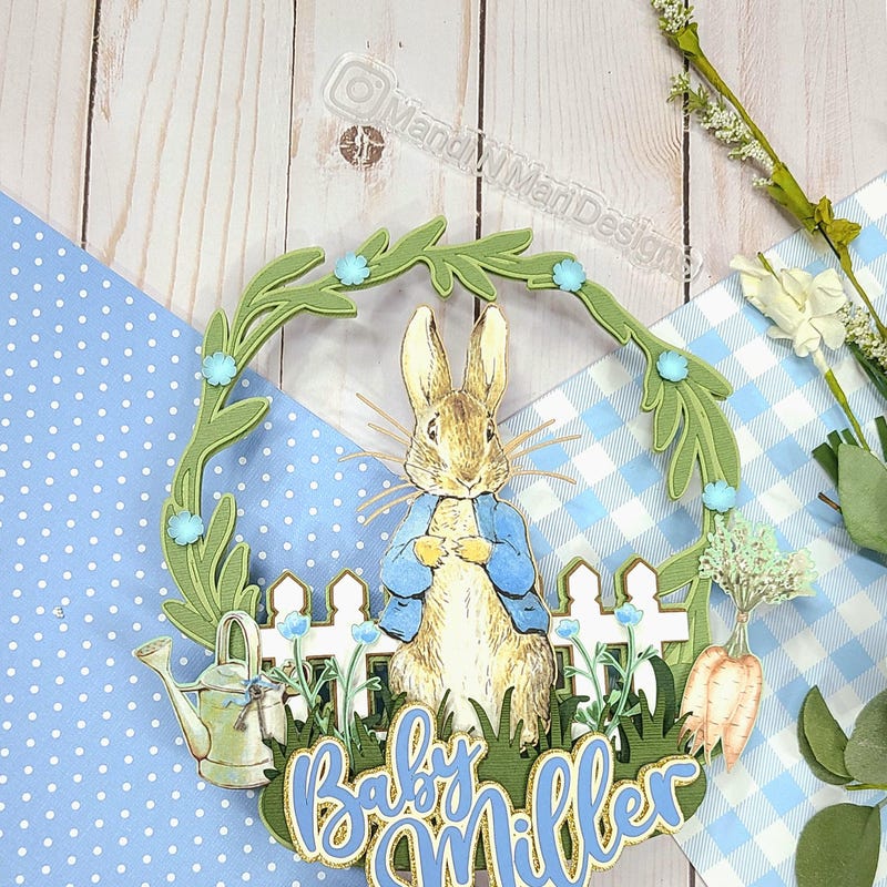 Peter Rabbit Cake Topper - Etsy