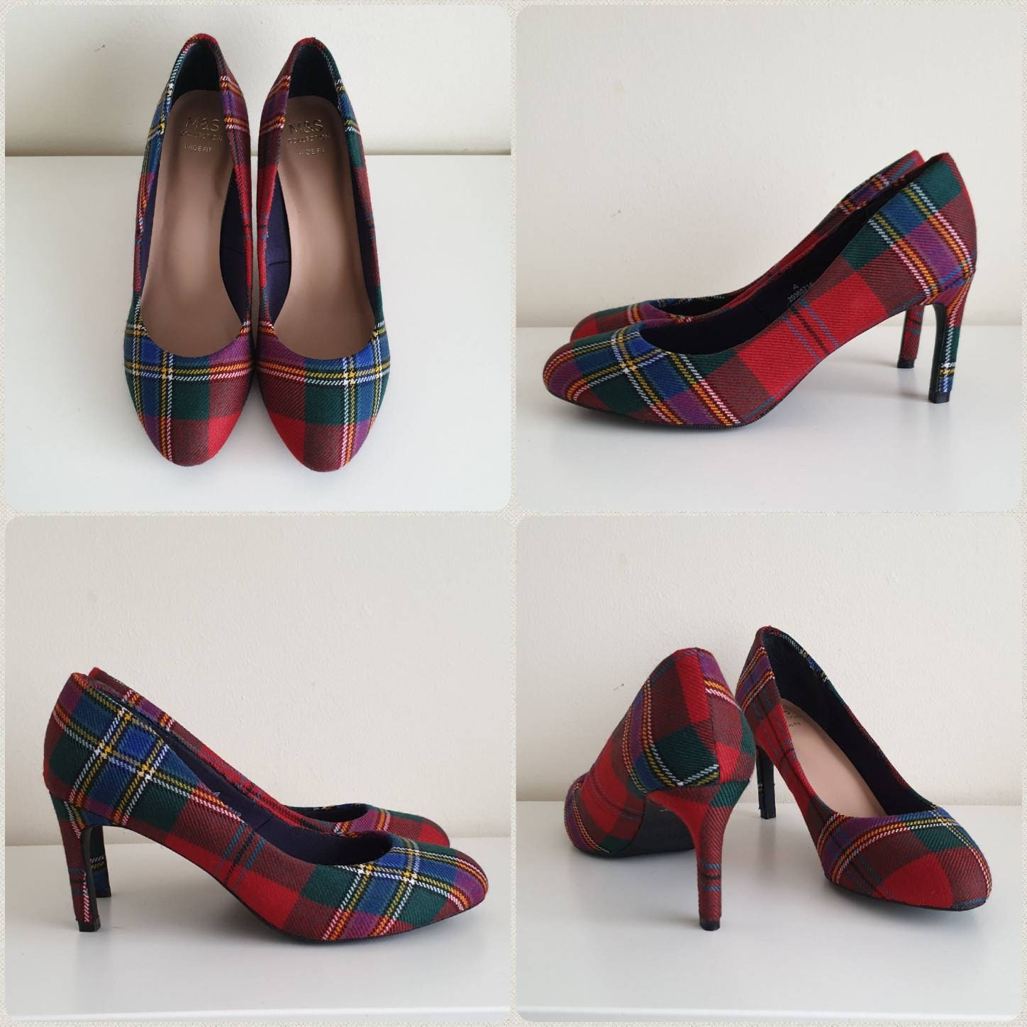 Custom tartan deals shoes