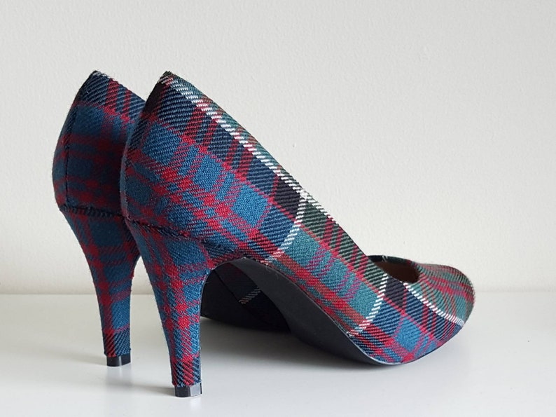 tartan wedding shoes