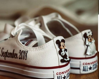 half packet Definition Custom Disney Converse Disney Wedding Converse Personalised - Etsy
