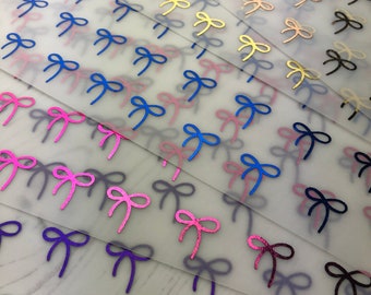 A4 Foiled Bow Vellum