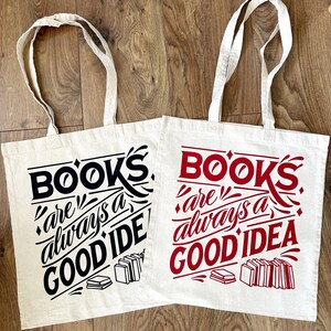 Book Lover Tote Bag: Limited Edition Cotton Shopper