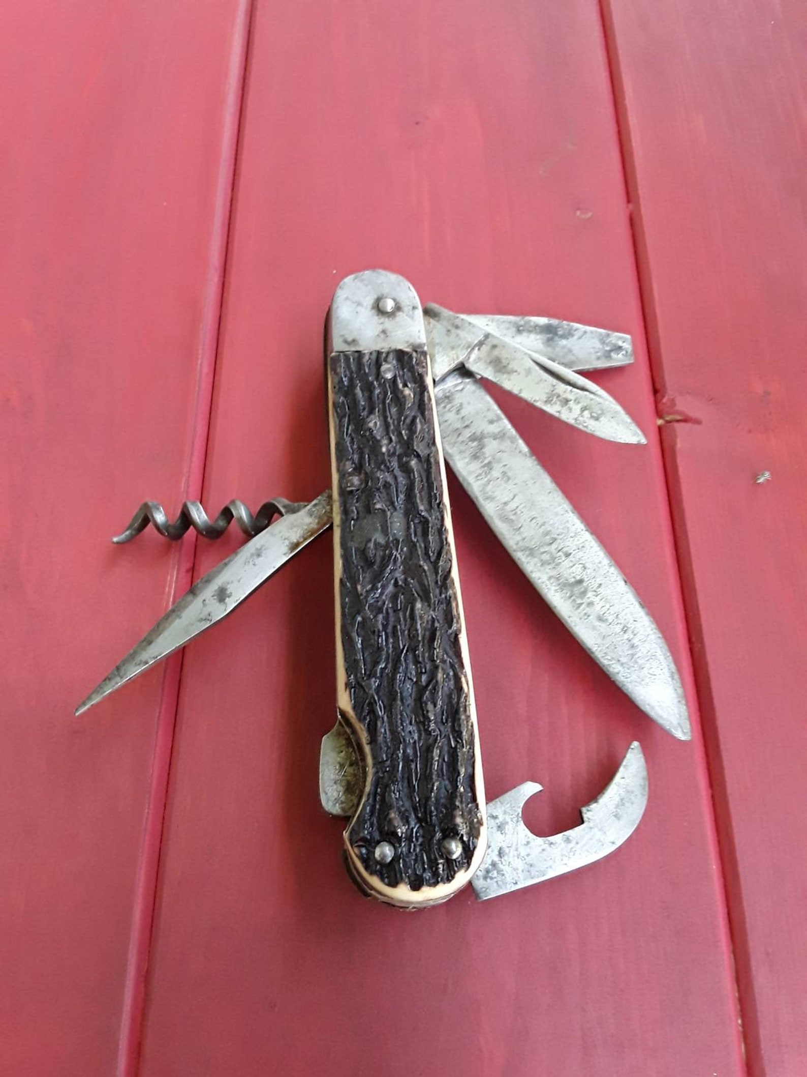 Vintage Multi blade knife by Mikov Etsy