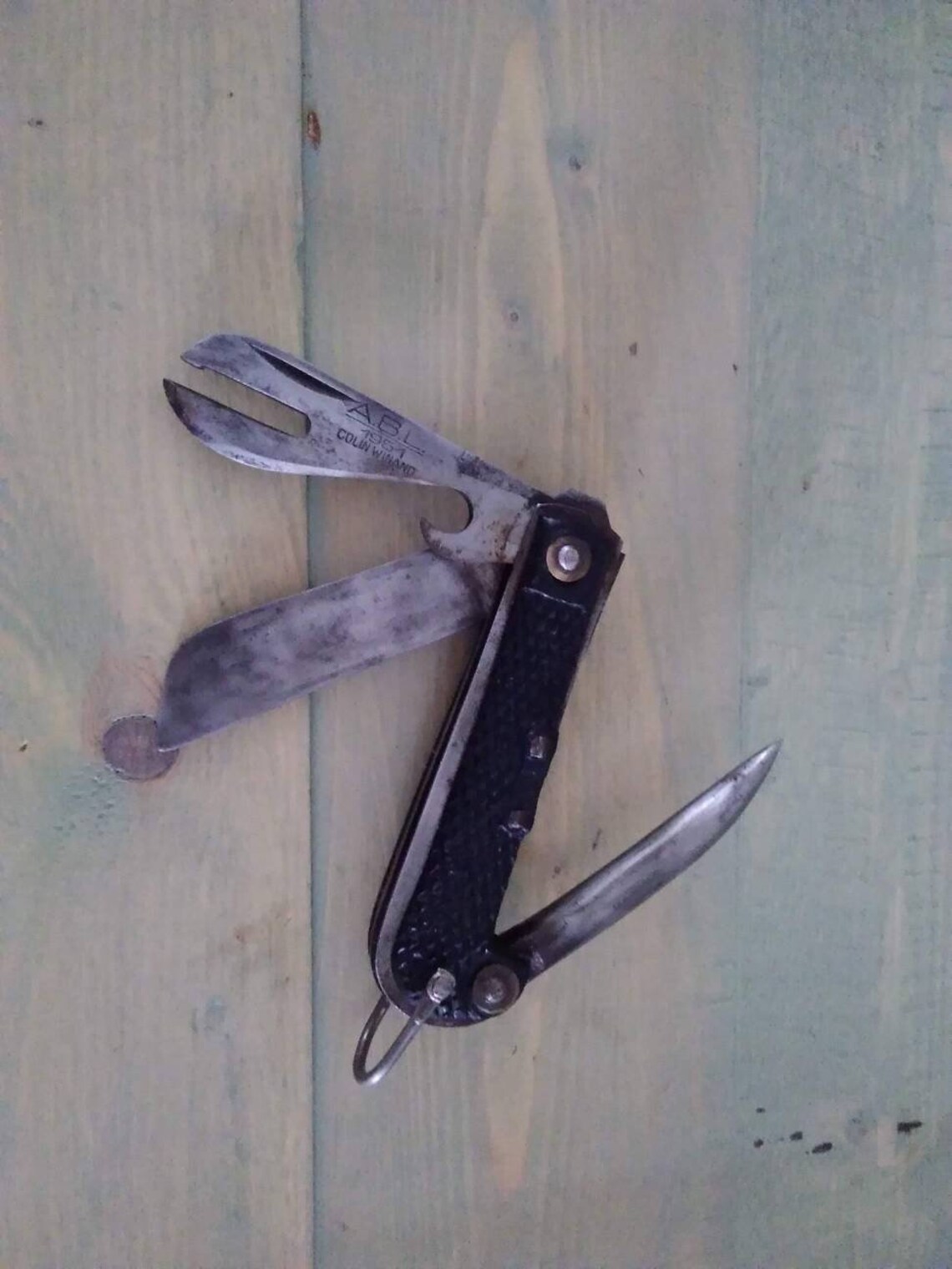 Military Clasp Knife ABL Colin Winand Etsy