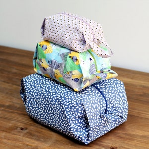 Fred Reisebeutel 3 Größen Easy Digital Schnittmuster (Französisch & Englisch)