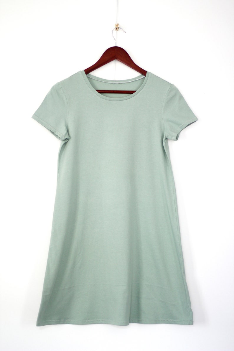 Jersey Tshirt Dress Aria PDF Sewing Pattern 2 Sizes M-L - Etsy