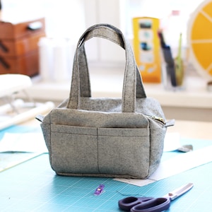 Trousse de toilette | sac à lunch | Patron de couture PDF Anaïs (français et anglais)
