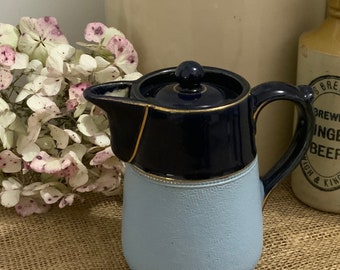 Coffee Pot, Lovett Langley Pottery Coffee Pot - Lead Free Glaze