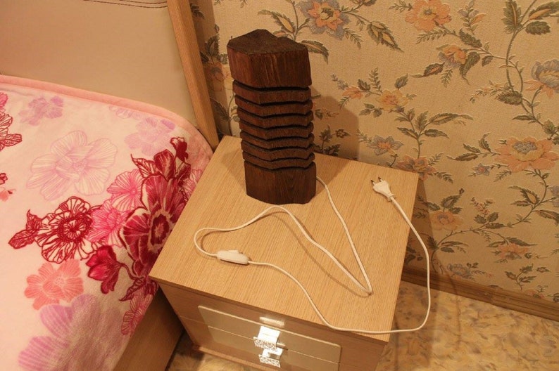 Wooden lamp