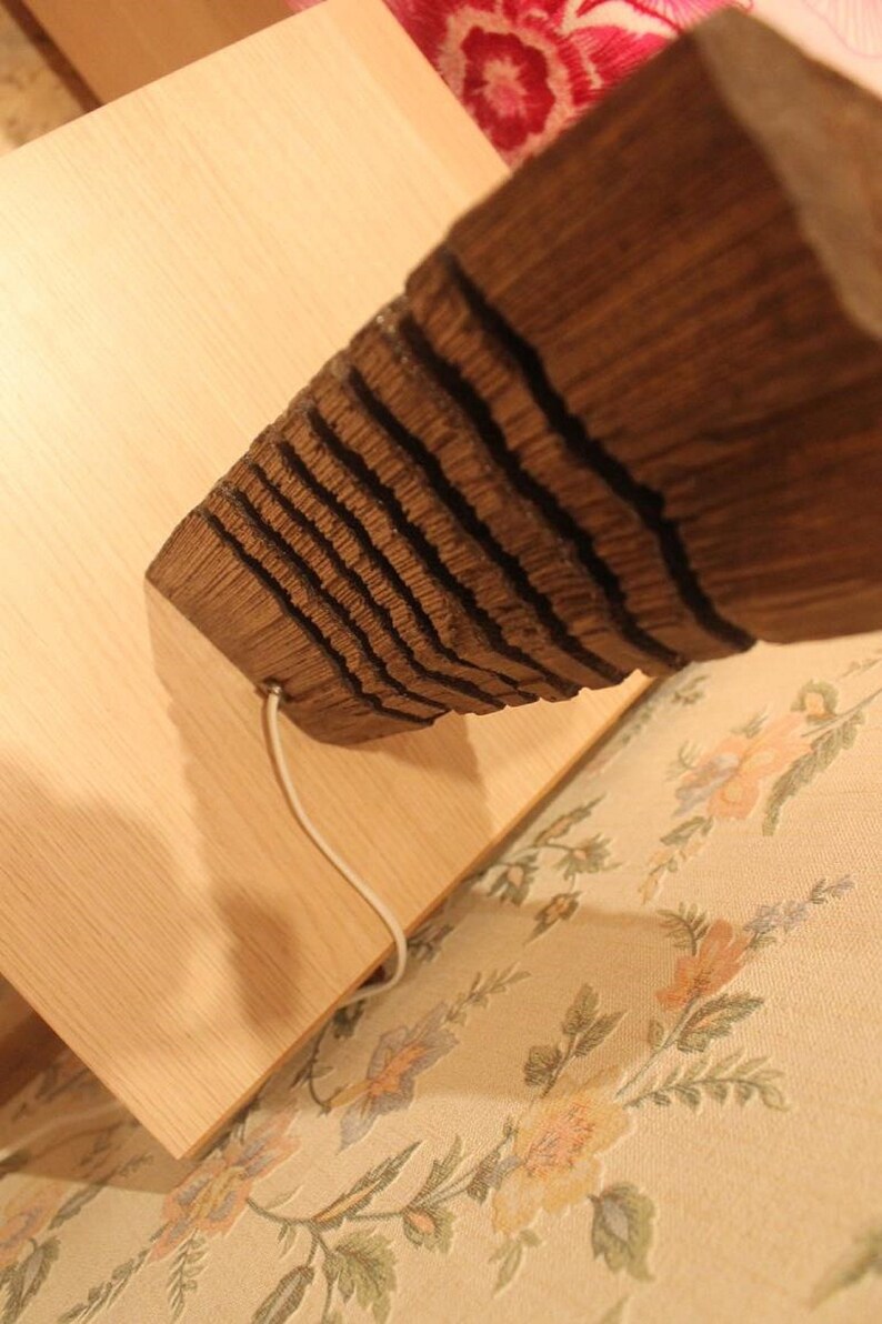 Wooden lamp