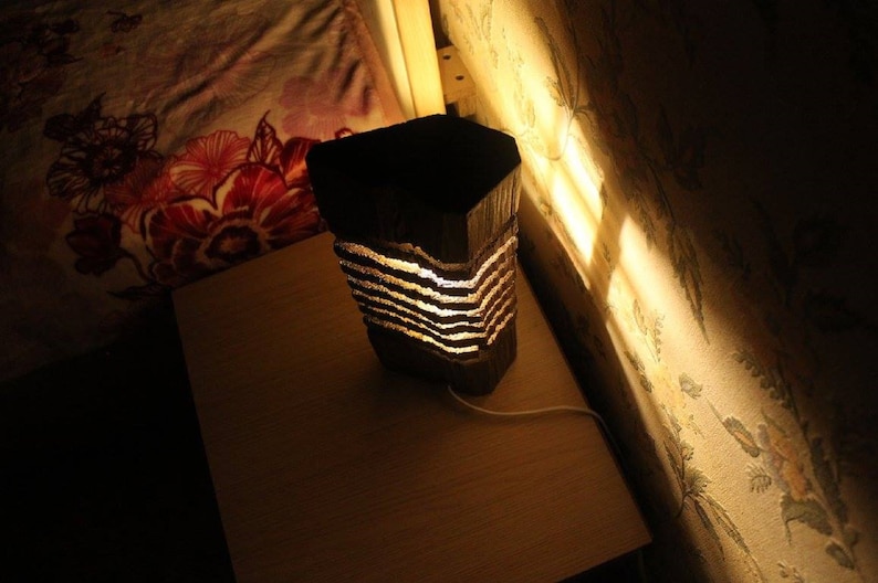 Wooden lamp
