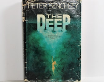 The Deep by Peter Benchley (1976, Hardcover) First Edition