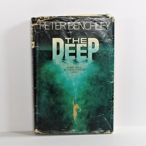 The Deep by Peter Benchley (1976, Hardcover) First Edition