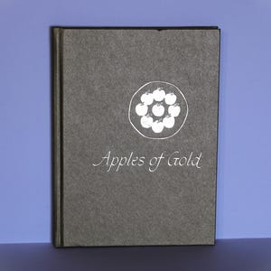 Apples of Gold, livre de poésie à couverture rigide, compilé par Jo Petty, 1962 Love Joy Peace