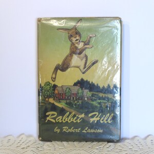 RABBIT HILL by Robert Lawson (Hardcover, 1944) The Viking Press, 1st Printing