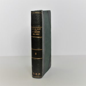 Traite de L'amour de Dieu par Saint Francois de Sales (Tomo segundo) Librairie Victor Lecoffre 1924