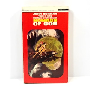 NOMADS OF GOR by John Norman 1971 Paperback 2nd Printing