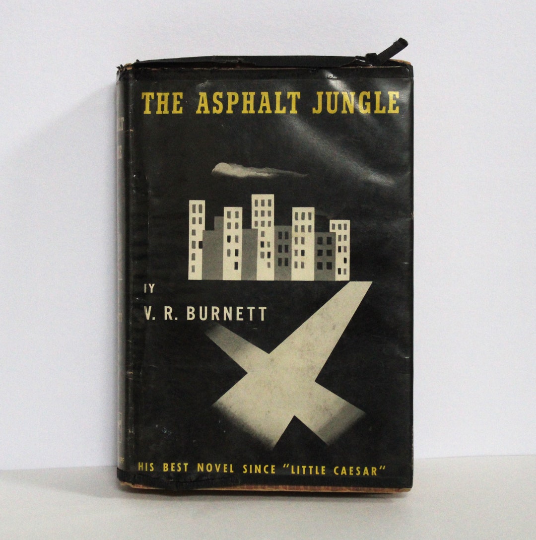 THE ASPHALT JUNGLE by W.R. Burnett (hardcover, 1949) Stated First