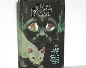 Star Ka'at di Andre Norton/Dorothy Madlee 1976 Vintage Weekly Reader Club Book ~ 1a edizione, 1a ristampa