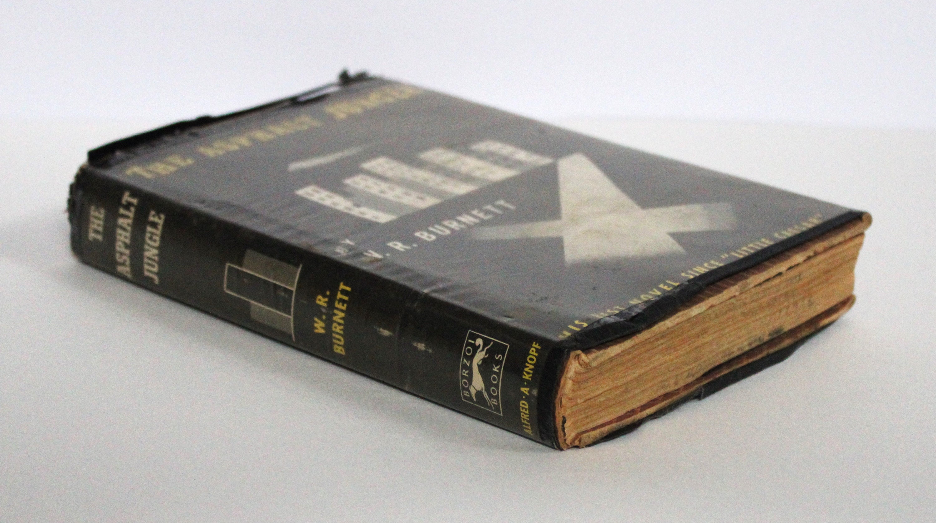 希少 black dynasty asphalt jungle THE ASPHALT JUNGLE by W.R. Burnett (hardcover, 1949) Stated First