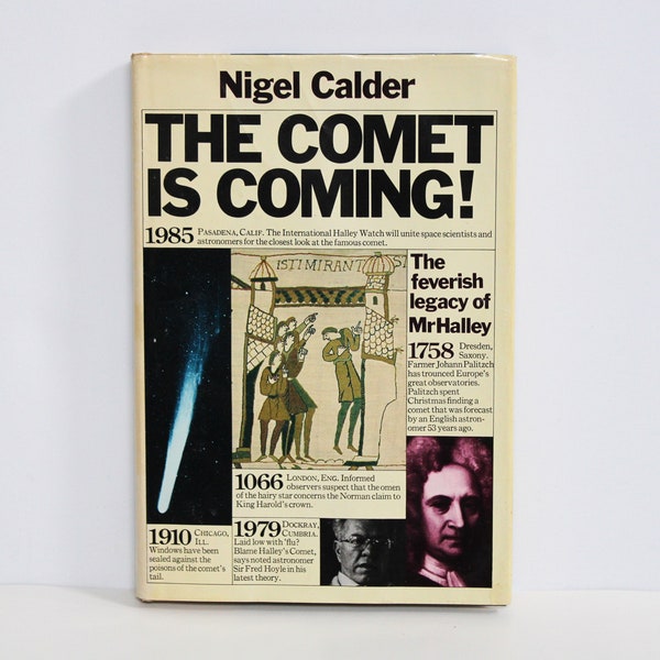 AUTHOR SIGNED The Comet is Coming! by Nigel Calder (HCDJ, 1981) Viking Press