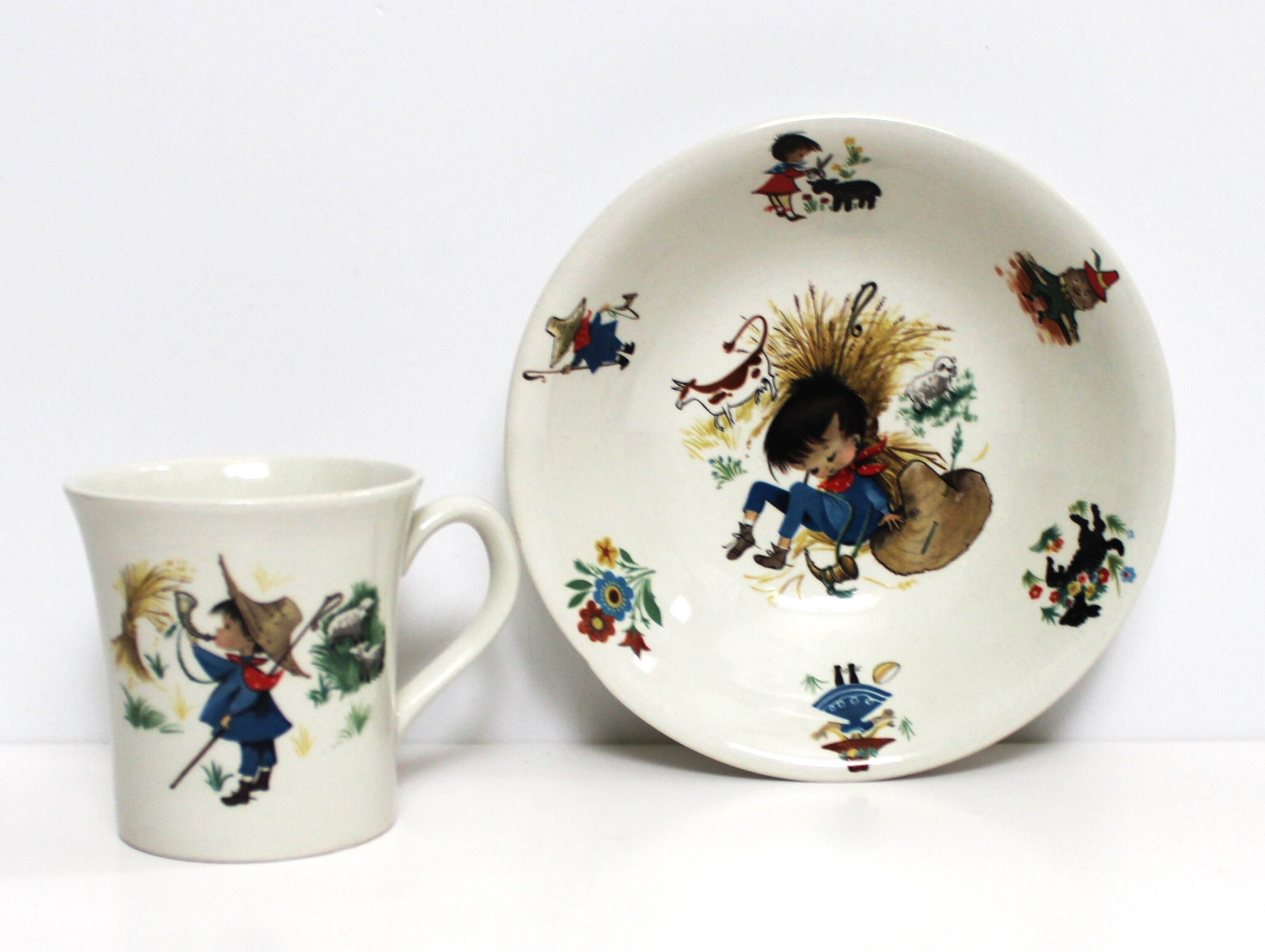 Vintage LITTLE BOY BLUE Old Foley James Kent Staffordshire Etsy