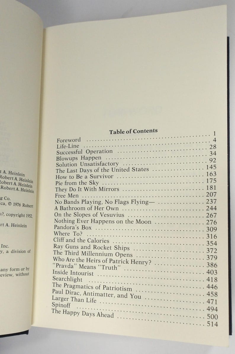 The New Worlds of ROBERT A. HEINLEIN Expanded Universe 1980 Hardcover ...