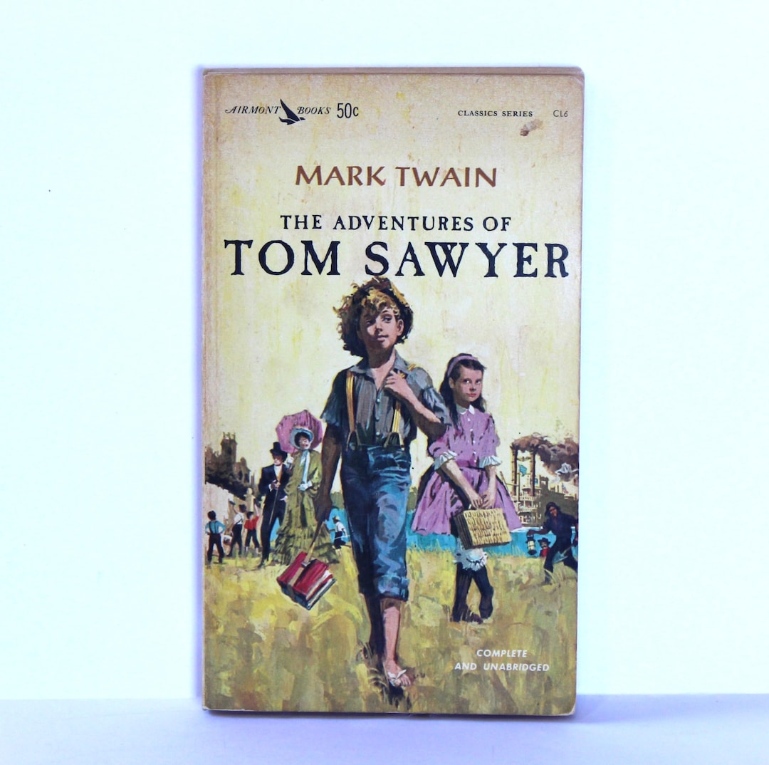 The Adventures of Tom Sawyer by Mark Twain (paperback, 1962) Airmont ...